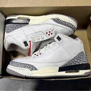 Jordan 3 White Cement Reimagined Size 7